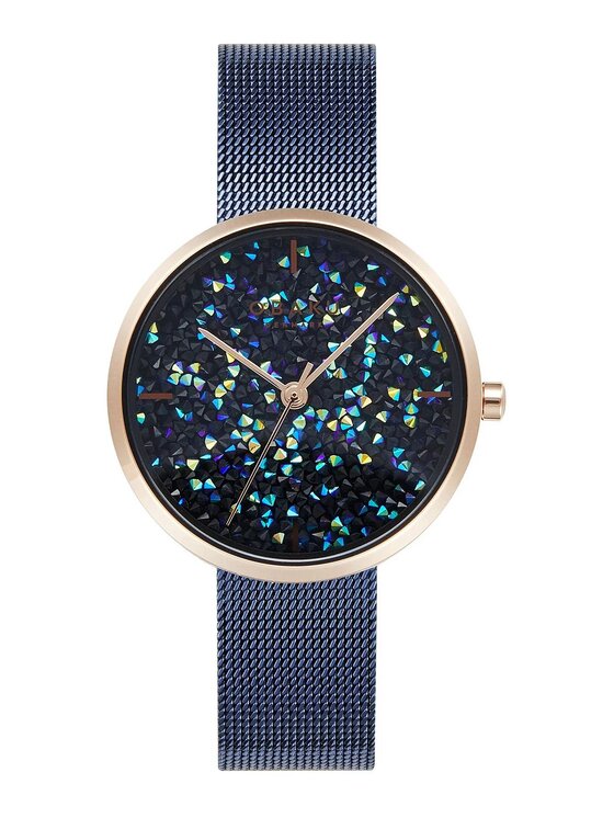 Obaku Obaku Hodinky V289LHVLML Tmavomodrá