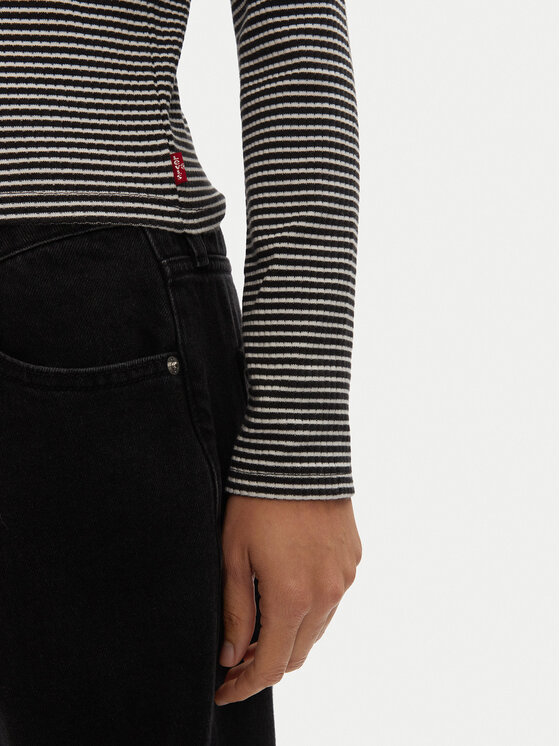 Levi's® Levi's® Bluzka Muse A8783-0006 Czarny Slim Fit