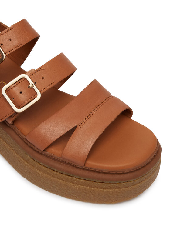 Clarks Clarks Sandále Evamar Strap 26185889 Hnedá