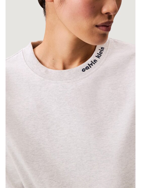 Calvin Klein Jeans Calvin Klein Jeans T-Shirt A- COOLING JERSEY RE Γκρι Casual Fit