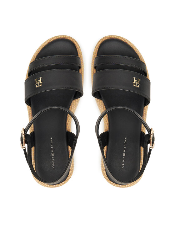 Tommy Hilfiger Tommy Hilfiger Espadrilles T3A2-33793-0326 S Fekete