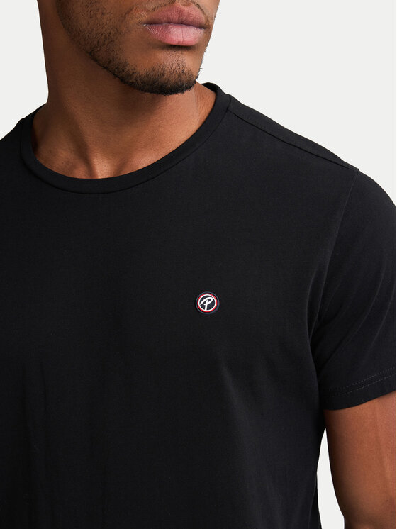 Petrol Industries Petrol Industries T-Shirt M-ROS-TSR002 Μαύρο Regular Fit