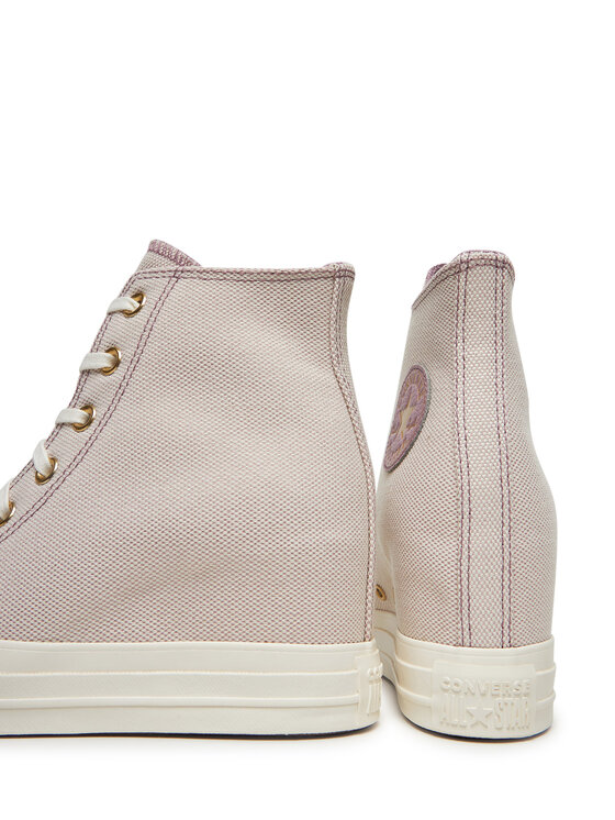 Converse Converse Tornacipő Chuck Taylor All Star Wedge Platform Gold A12763C Rózsaszín