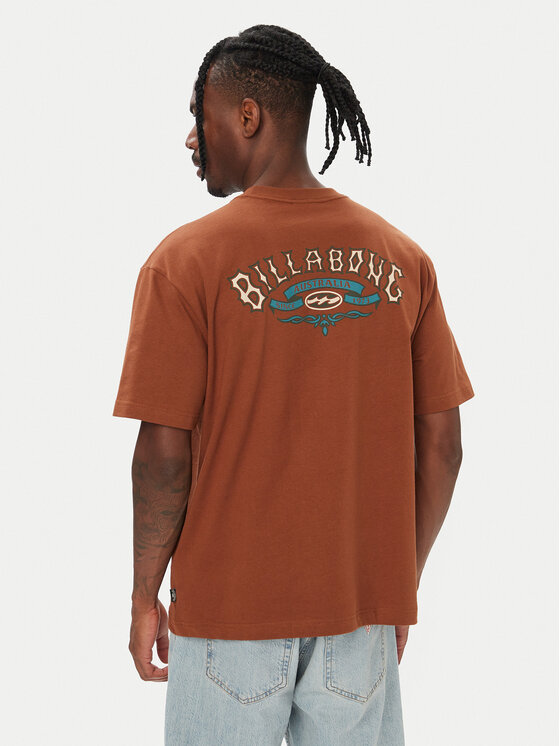 Billabong Billabong T-Shirt EBYZT00628 Braun Relaxed Fit