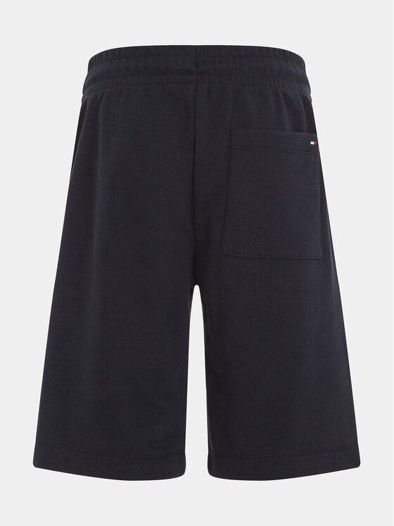 Tommy Hilfiger Tommy Hilfiger Pantaloncini sportivi Th Logo KB0KB08841 M Blu scuro Regular Fit