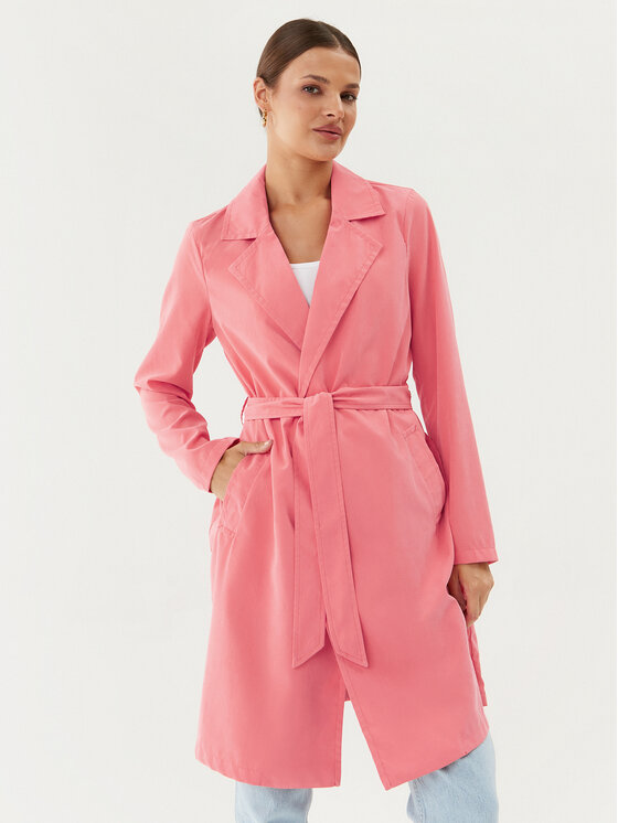 Vero Moda Vero Moda Tenchcoat Billie Daisy 10281638 Rosa Regular Fit