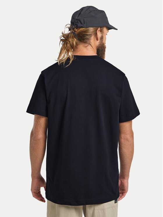 Jack Wolfskin Jack Wolfskin T-shirt Brand T A64116 Tamnoplava Regular Fit