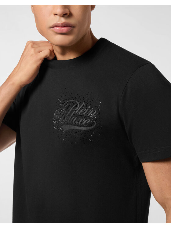 PHILIPP PLEIN PHILIPP PLEIN T-Shirt 26163 Czarny Regular Fit