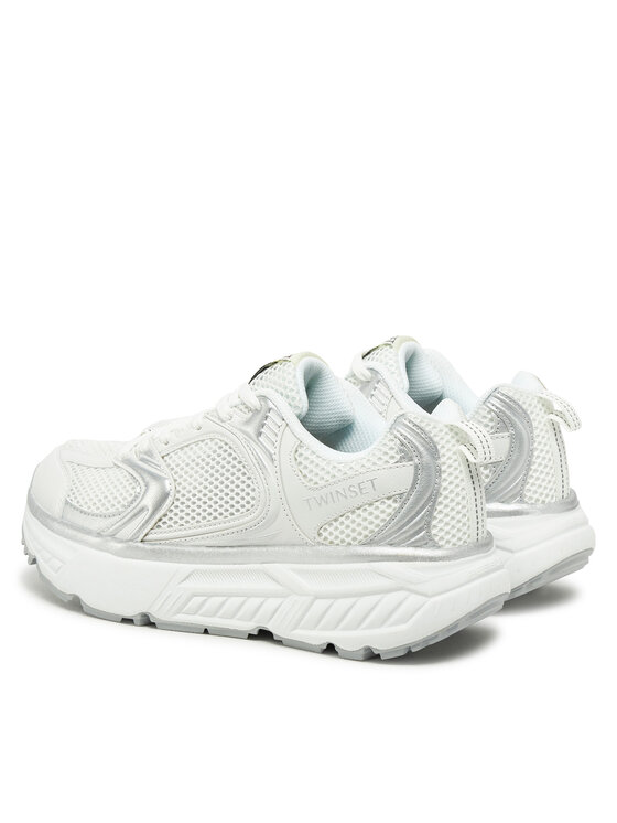 TWINSET TWINSET Sneakersy 251TCP030 Biały
