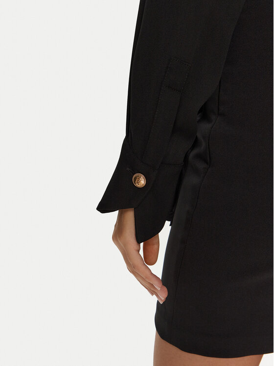 Elisabetta Franchi Elisabetta Franchi Cocktail obleka AB-655-46E1 Črna Regular Fit