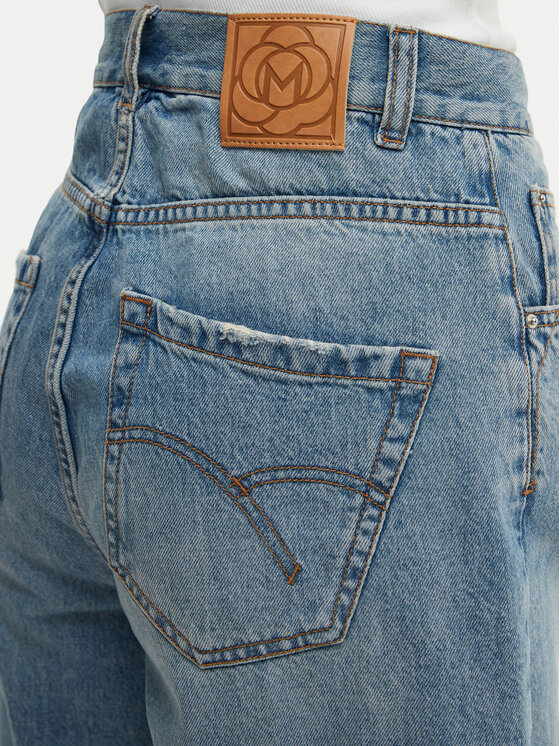 Marella Marella Szorty jeansowe Short 2513141024 Niebieski Regular Fit