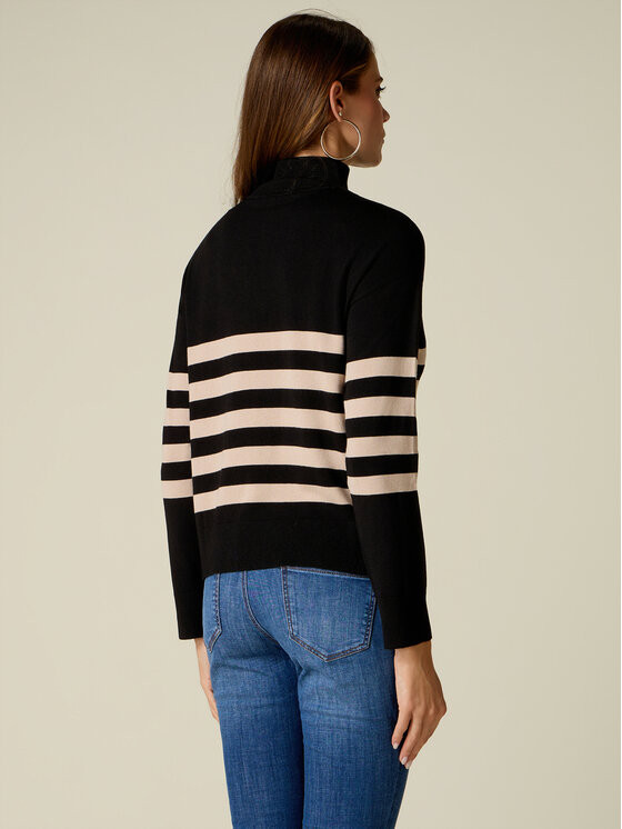 Oltre Oltre Maglione M329J005583N0Z3 Nero Regular Fit