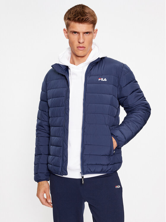 Fila Geacă din puf FAM0456 Bleumarin Regular Fit