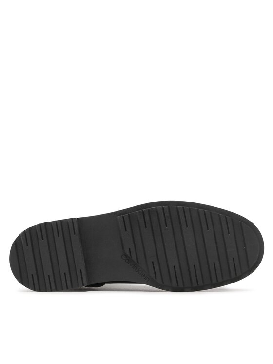 Calvin Klein Calvin Klein Μποτάκια Cleat Ankle Boot Mono Mix HW0HW01313 Μαύρο