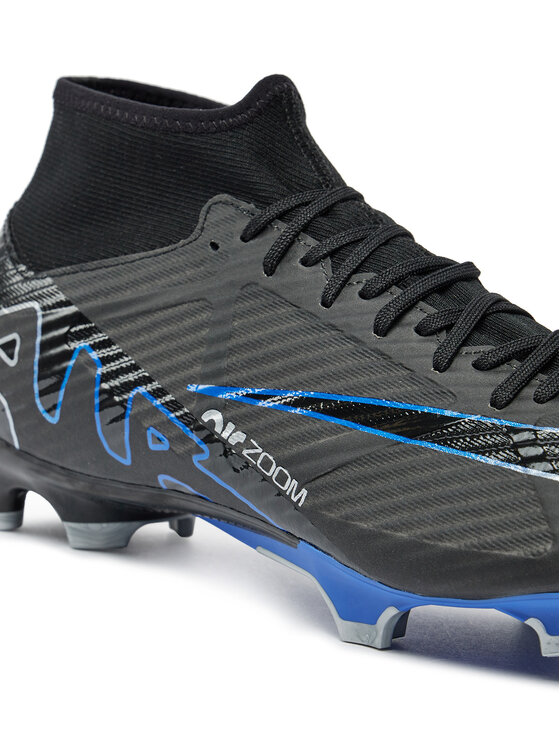 Nike Nike Взуття для футболу Zoom Superfly 9 Academy Fg/Mg DJ5625 040 Чорний