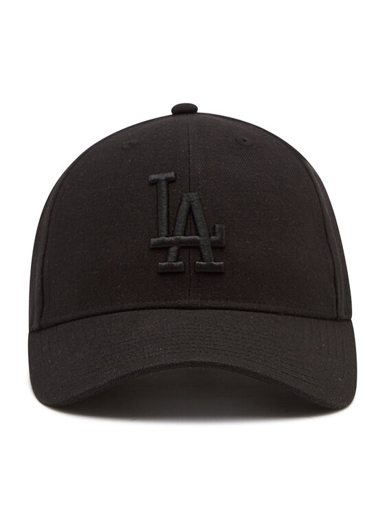 47 Brand 47 Brand Kepurė su snapeliu Los Angeles Dodgers B-MVPSP12WBP-BKE Juoda