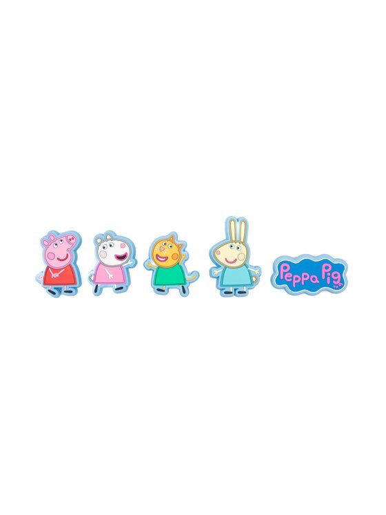 Crocs Crocs Ozdoba do butów Jibbitz Peppa Pig 5 Pack 10010006 Niebieski