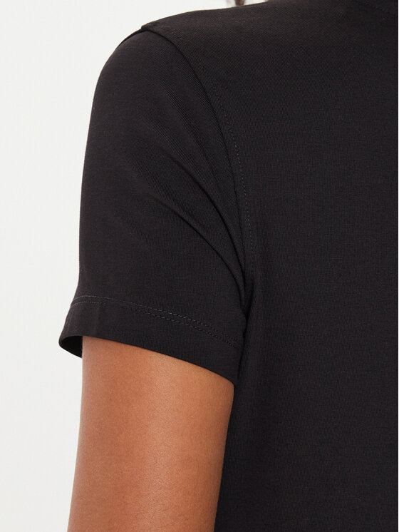 Guess Guess T-Shirt W4YI15 J1314 Schwarz Regular Fit