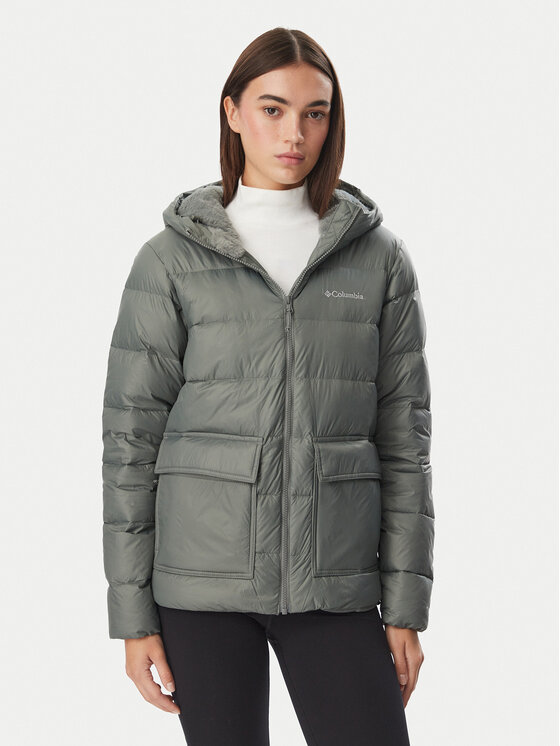 Columbia Columbia Пухено яке Harmony Falls™ 2085372 Зелен Regular Fit
