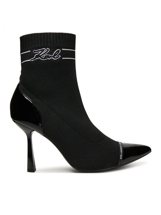 KARL LAGERFELD KARL LAGERFELD Botine Pandara KL31357 Negru