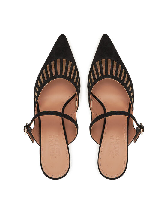 MALONE SOULIERS MALONE SOULIERS Natikači Bardot 90-2 Črna