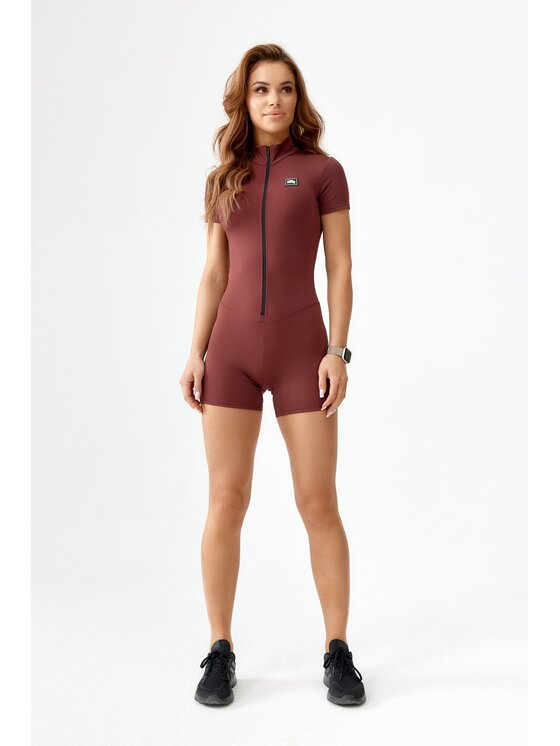 ROUGH RADICAL ROUGH RADICAL Kombinezon ALURA Bordowy Slim Fit