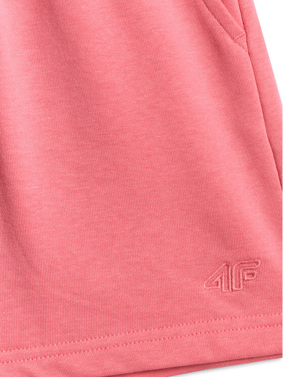 4F 4F Szorty sportowe BASIC+ Różowy Regular Fit