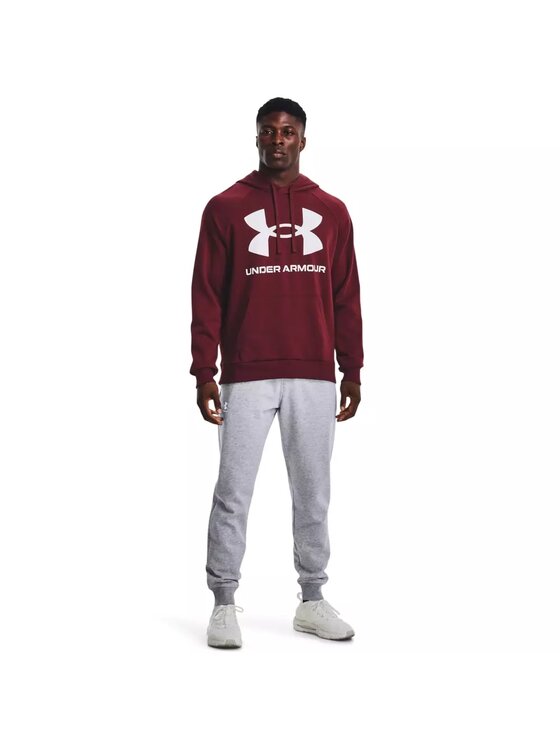 Under Armour Under Armour Bluza 1357093-690 Bordowy Loose Fit