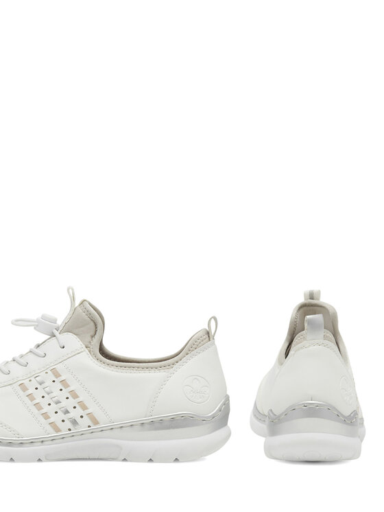 Rieker Rieker Halbschuhe L3259-80 Weiß
