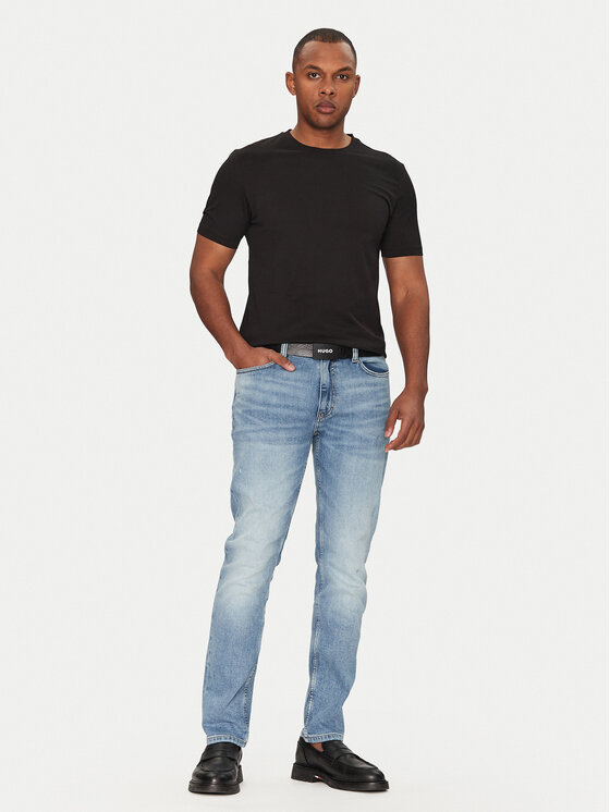 HUGO HUGO Джинси 50537685 Голубий Slim Fit