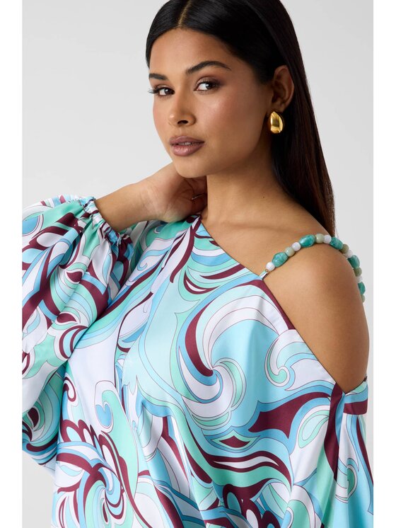 Marciano Guess Marciano Guess Top 183002 Niebieski Classic Fit