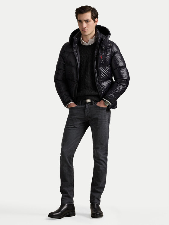 Polo Ralph Lauren Polo Ralph Lauren Vatovaná bunda 710968281001 Černá Regular Fit