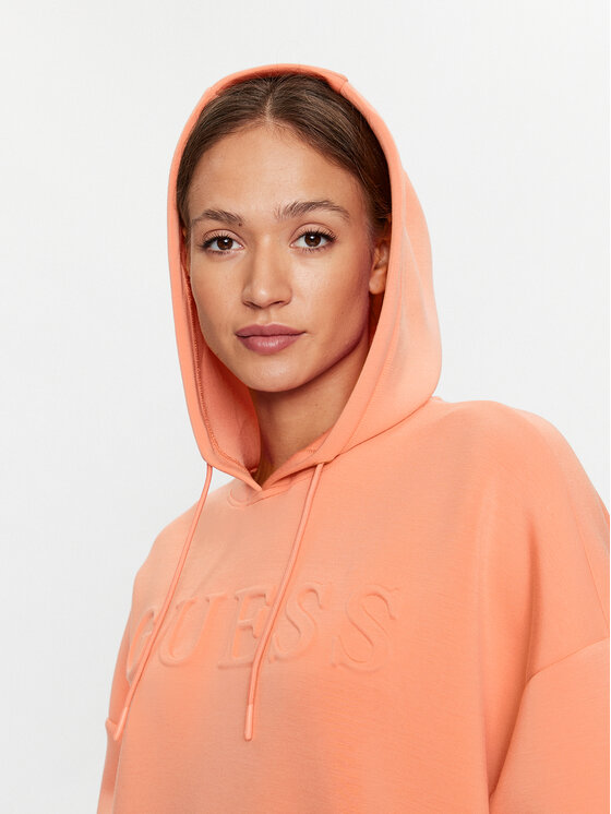 Guess Guess Igapäevane kleit V3BQ14 K7UW2 Korallivärviline Regular Fit