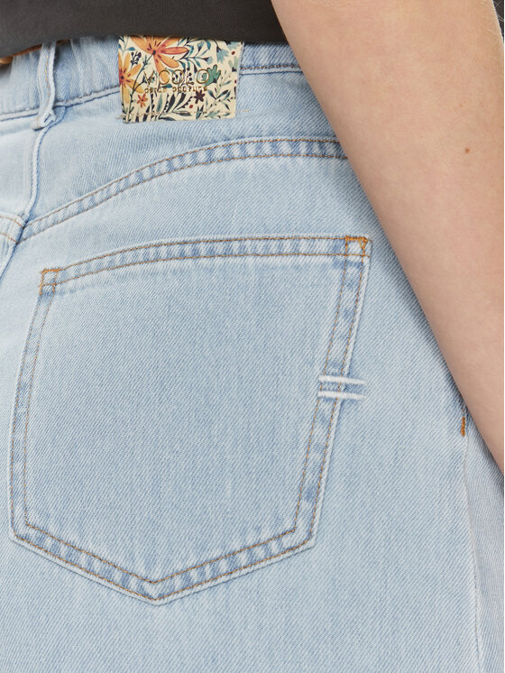 ViCOLO ViCOLO Jeans suknja DB5089 Plava Regular Fit