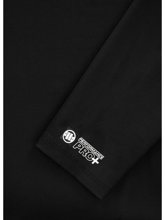 PITBULL PITBULL Longsleeve Longsleeve Rashguard Hilltop Sports L Czarny Slim Fit