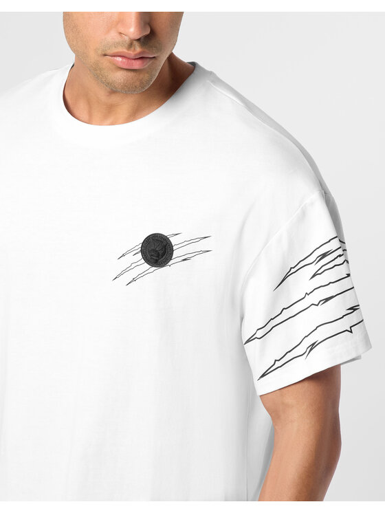 Plein Sport Plein Sport T-shirt 28487 Bianco Regular Fit
