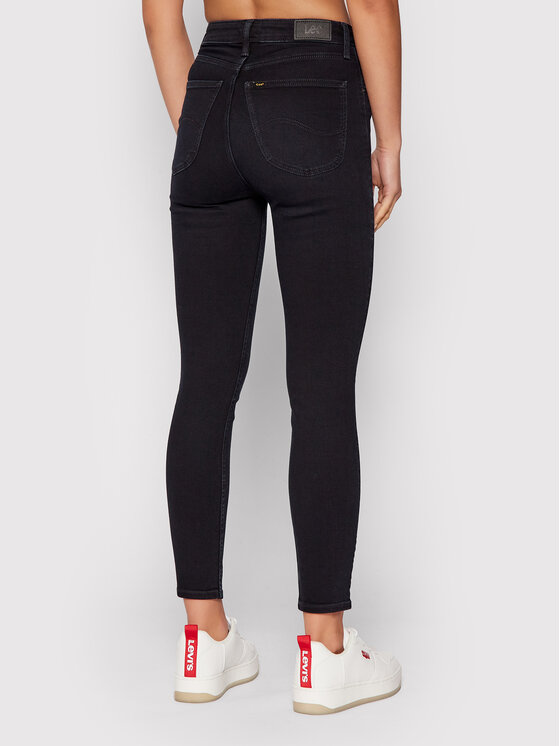 Lee Lee Jeansy Ivy L32EPHBX 112143843 Granatowy Super Skinny Fit