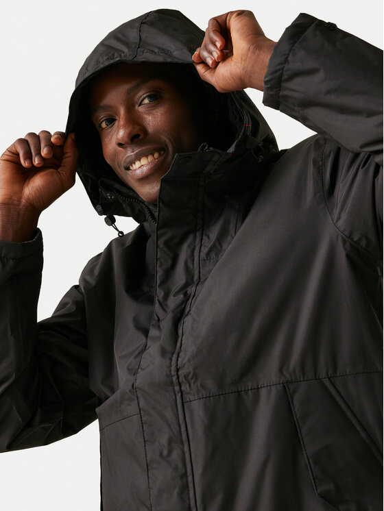 Regatta Regatta Яке за дъжд Sterlings IV RMP351 Черен Regular Fit
