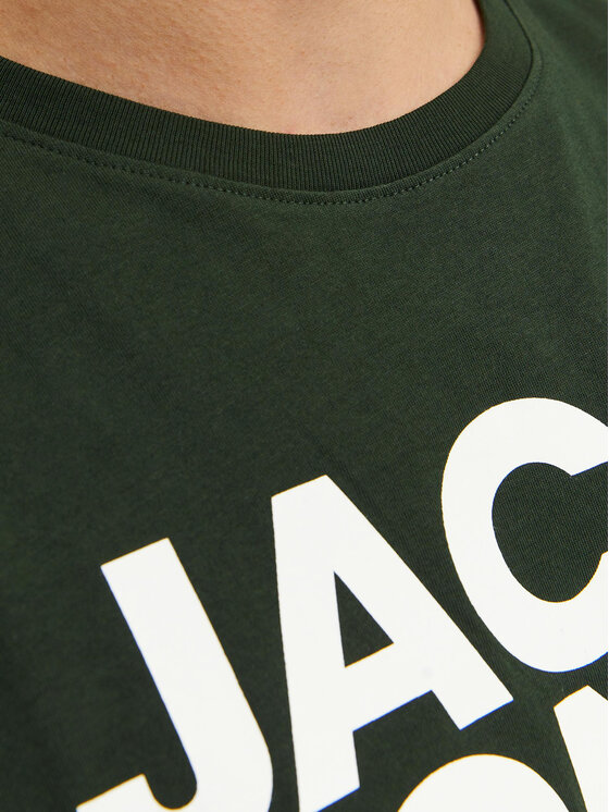 Jack&Jones Jack&Jones T-särk Corp 12151955 Roheline Standard Fit