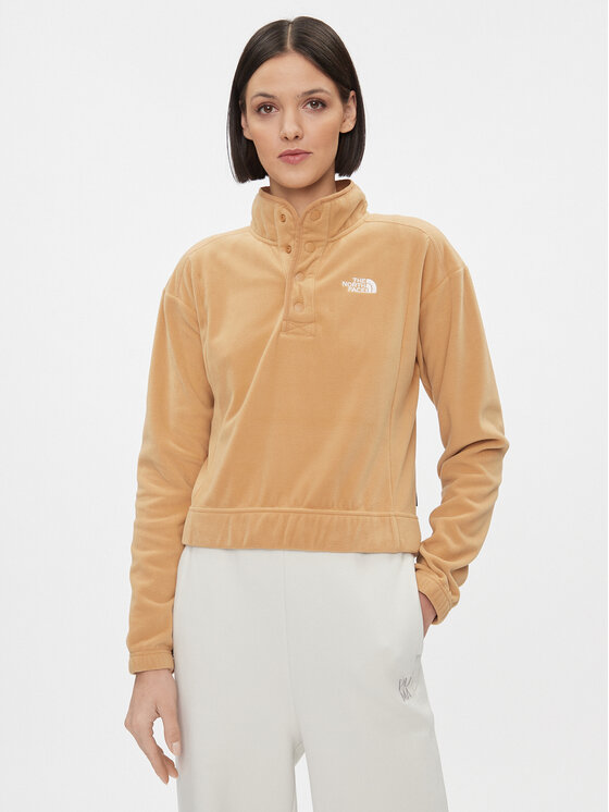 The North Face Fleecová mikina Homesafe NF0A8565 Hnedá Regular Fit