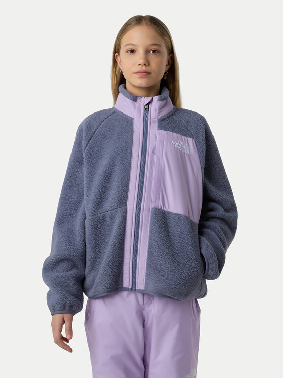 The North Face The North Face Polár kabát Yumiori NF0A8AZH Lila Relaxed Fit