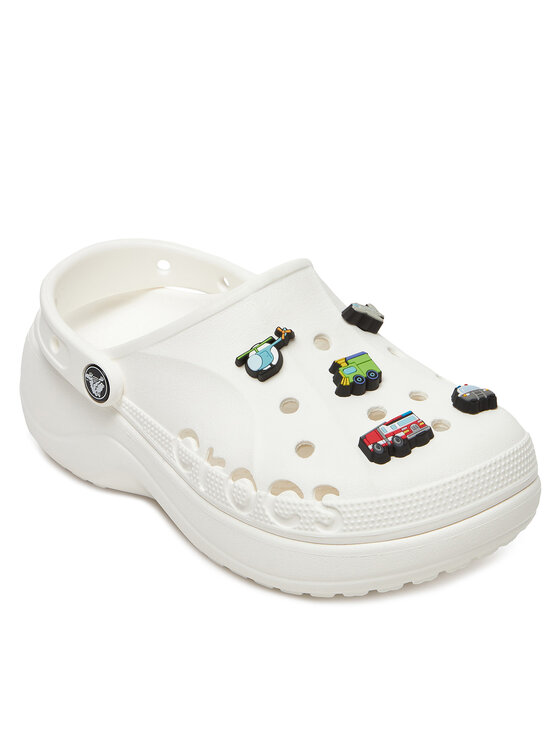 Crocs Crocs Accesorii pentru pantofi TINY BEEP BEEP 5 PACK 10015675 Colorat
