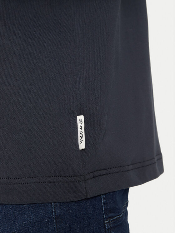 Marc O'Polo Marc O'Polo Longsleeve 429 2042 52184 Granatowy Regular Fit