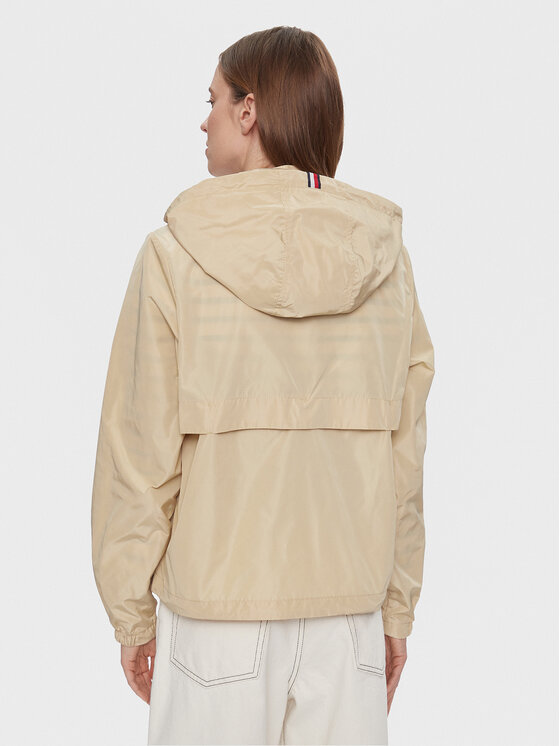 Tommy Hilfiger Tommy Hilfiger Jakna protiv vjetra Transitional WW0WW41790 Bež Regular Fit
