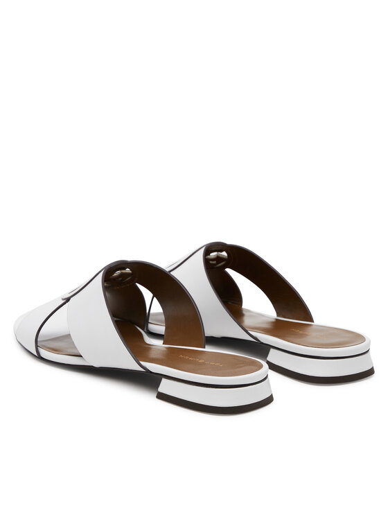 Tory Burch Tory Burch Şlapi Miller 163039 Alb