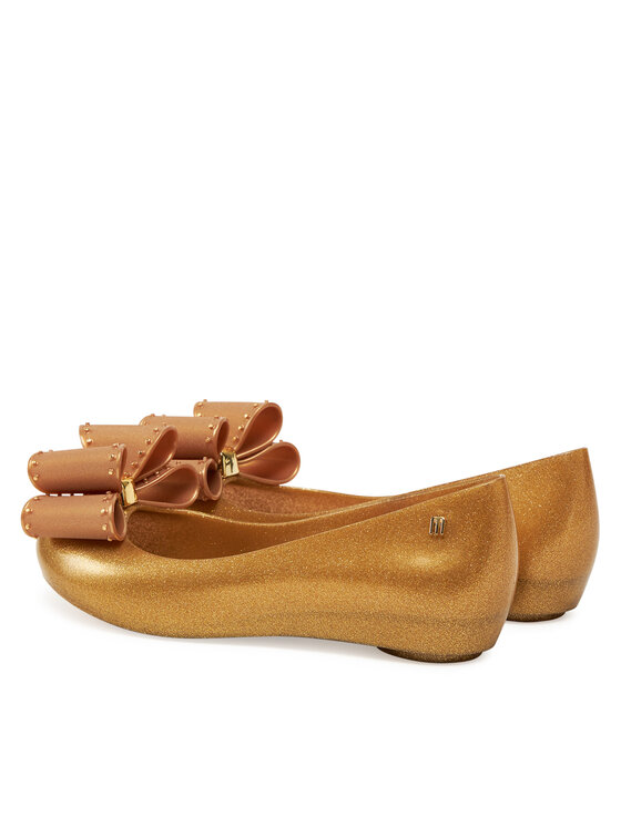Melissa Melissa Baleriny Melissa Ultragirl Classic Bow Ad 35965 Złoty