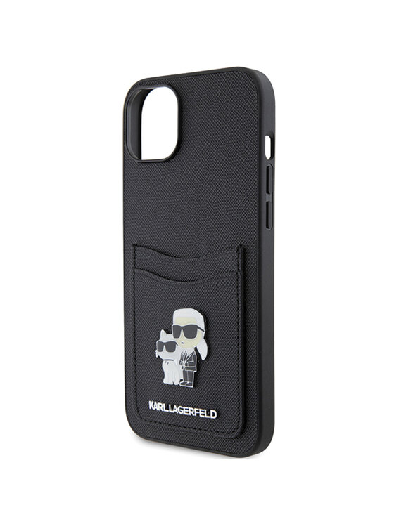 KARL LAGERFELD KARL LAGERFELD Etui na telefon iPhone 15 Czarny