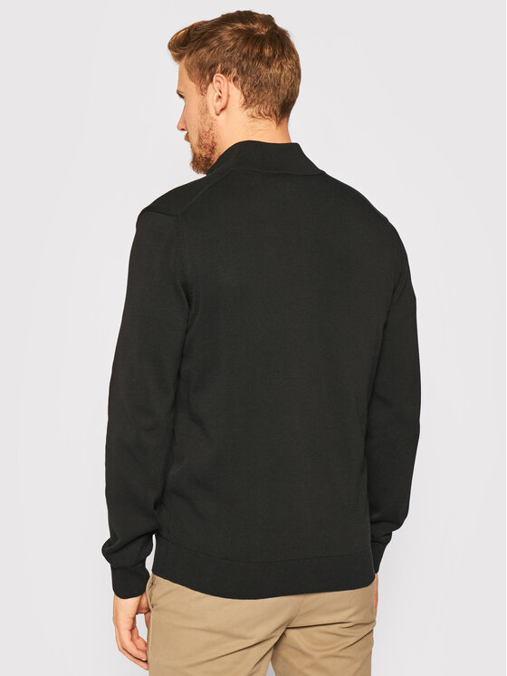 Lacoste Lacoste Sweter AH1957 Czarny Classic Fit