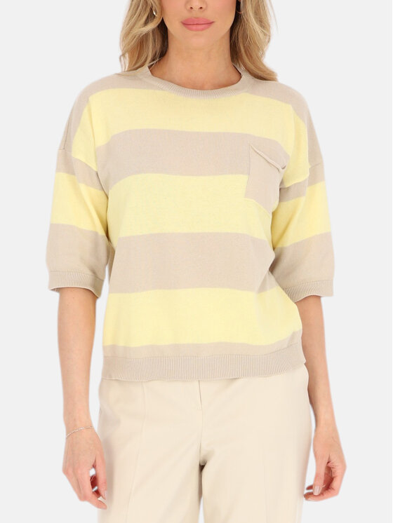 L’AF L’AF Sweter Aria Beżowy Oversize