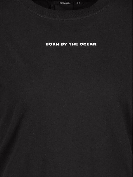 Didriksons Didriksons T-Shirt Ingarö 505542 Μαύρο Regular Fit